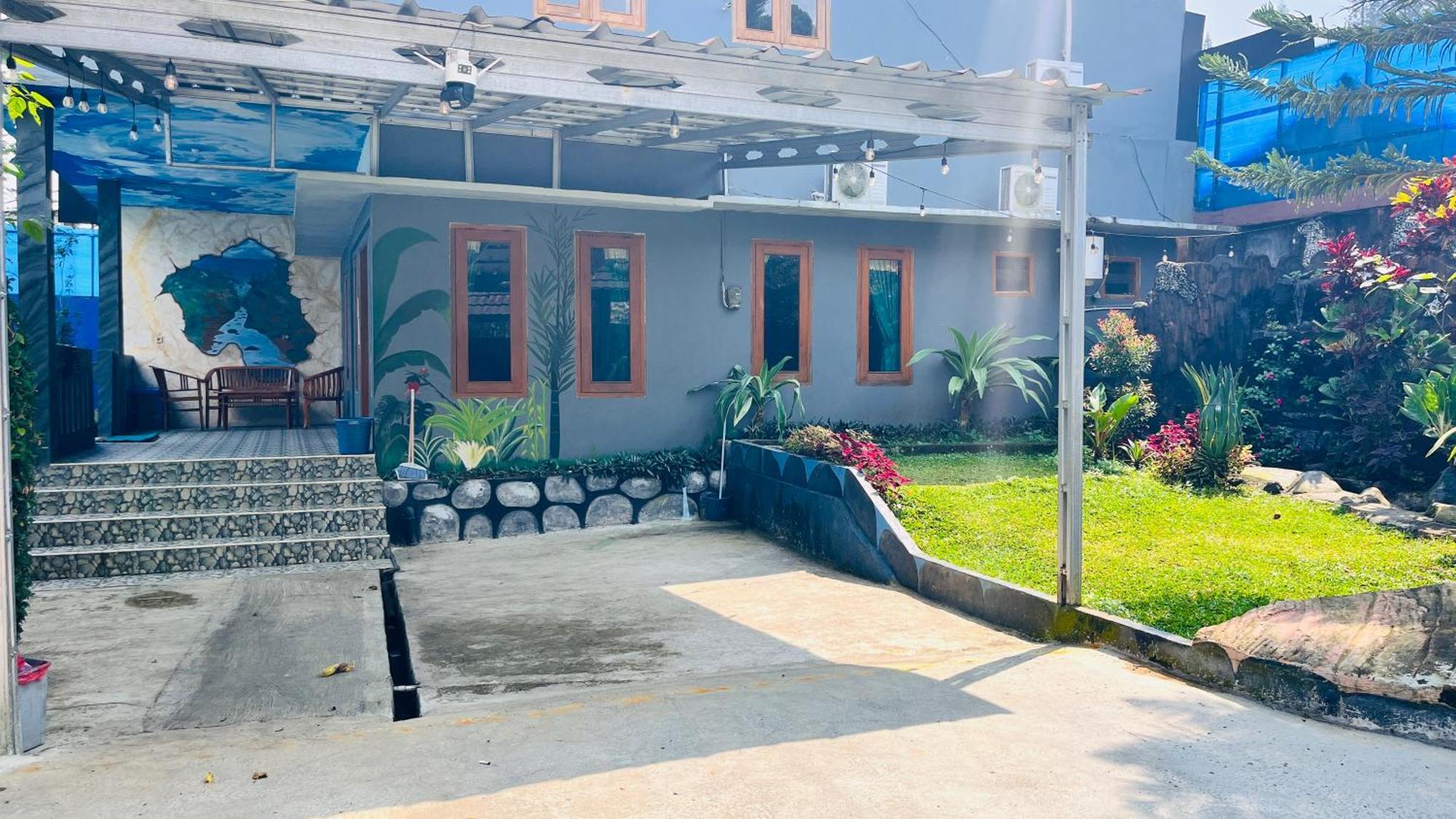 Villa Mutiara Citra Puncak Bu Eva Sampal Exterior foto